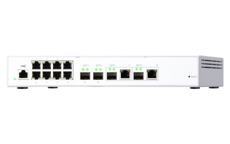 EAN 4713213516706 - QNAP QSW-M408-2C switch Gestionado L2 10G Ethernet (100/1000/10000) Blanco imagen 4