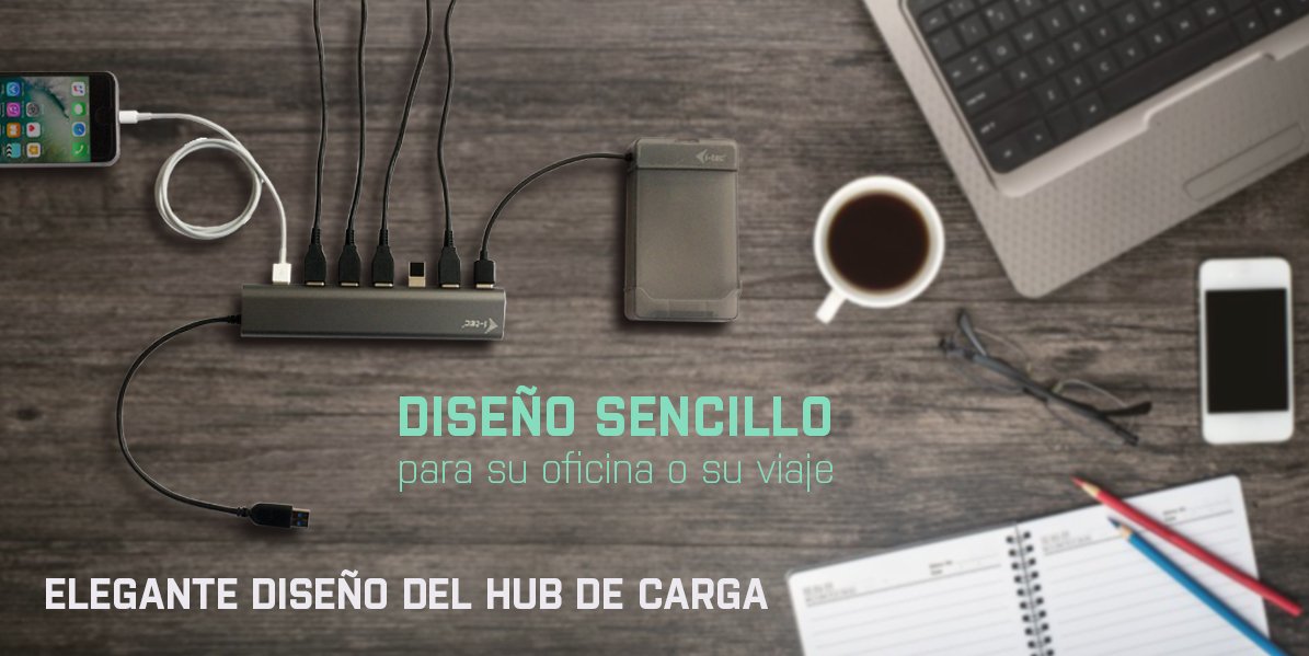 I-Tec Metal Superspeed Usb 3.0 7-Port Hub