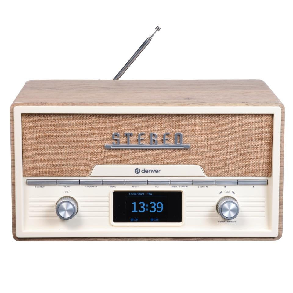 EAN 5706751073496 - Denver MDA-525LW Madera Reproductor de CD portátil imagen 1