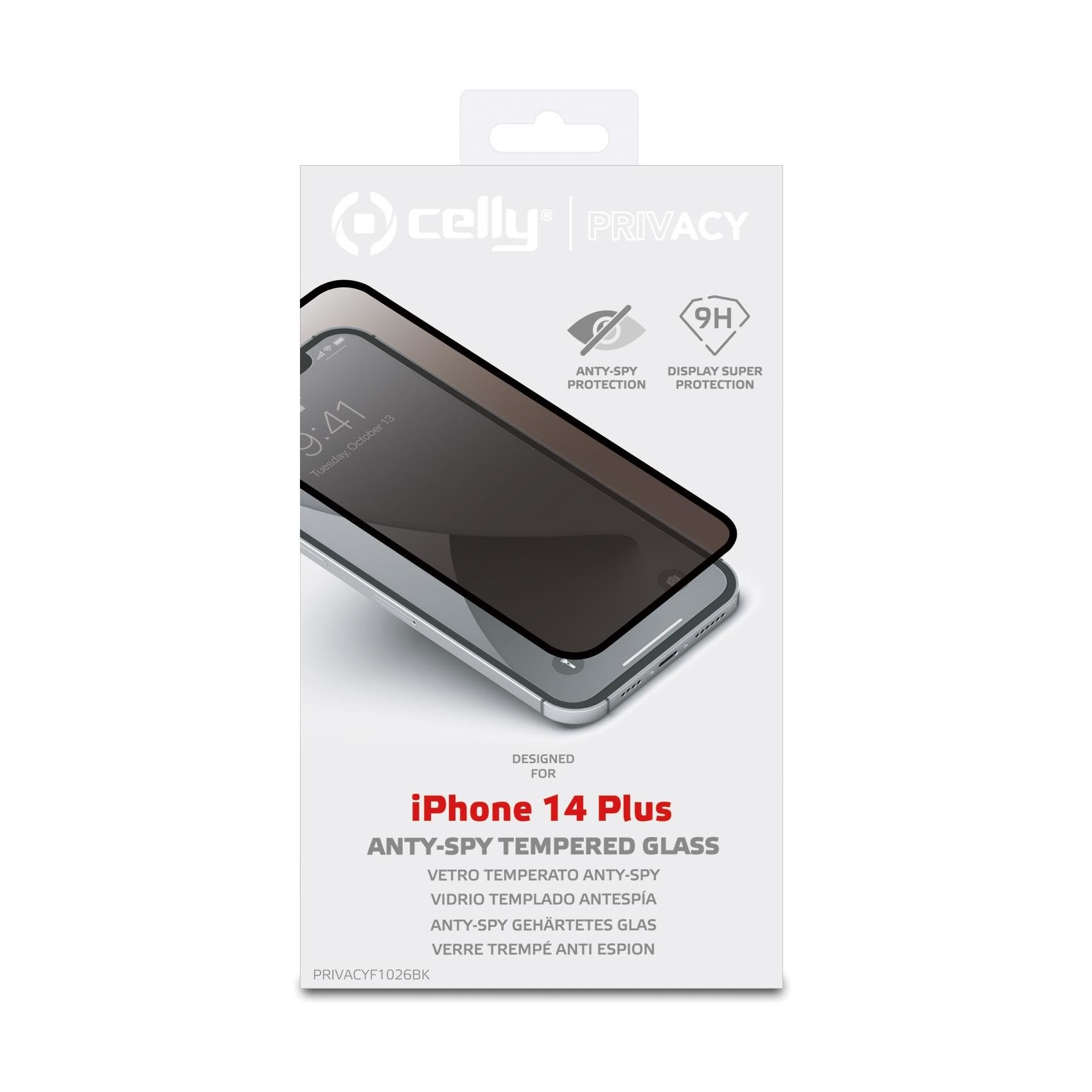 Celly Privacyf1026bk Protector De Pantalla Para Iphone 14 Plus
