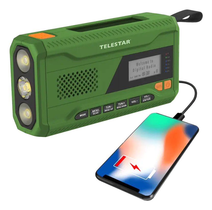 Telestar Top Nr 5 Dab+/Ukw Notfallradio GrN