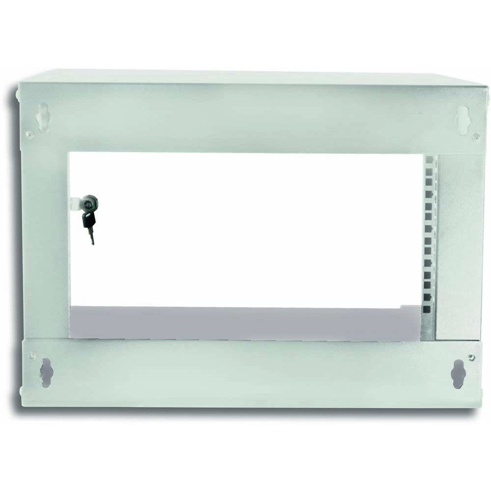 EAN 8054529022229 - Techly I-CASE EL-1006G45 armario rack 6U Bastidor de pared Gris imagen 4