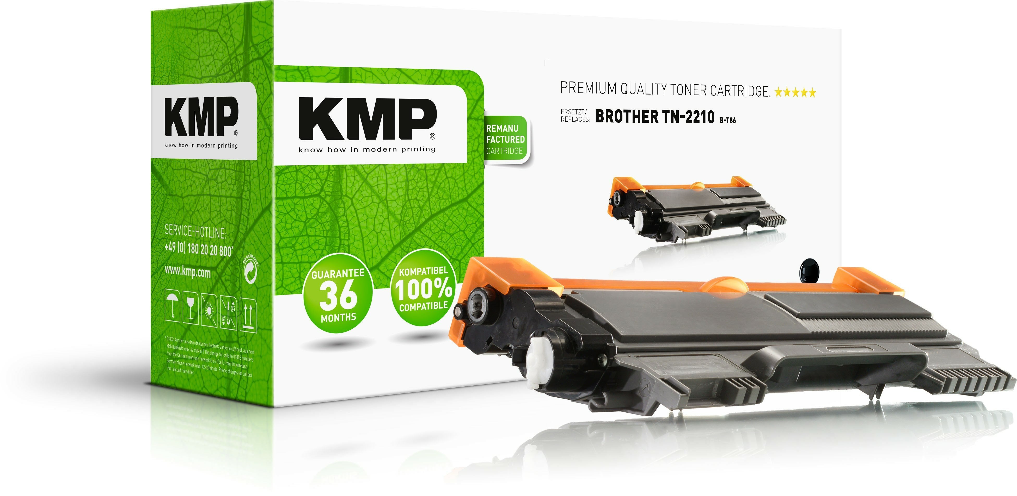 EAN 4011324125603 - KMP B-T86 cartucho de tóner 1 pieza(s) Negro imagen 1