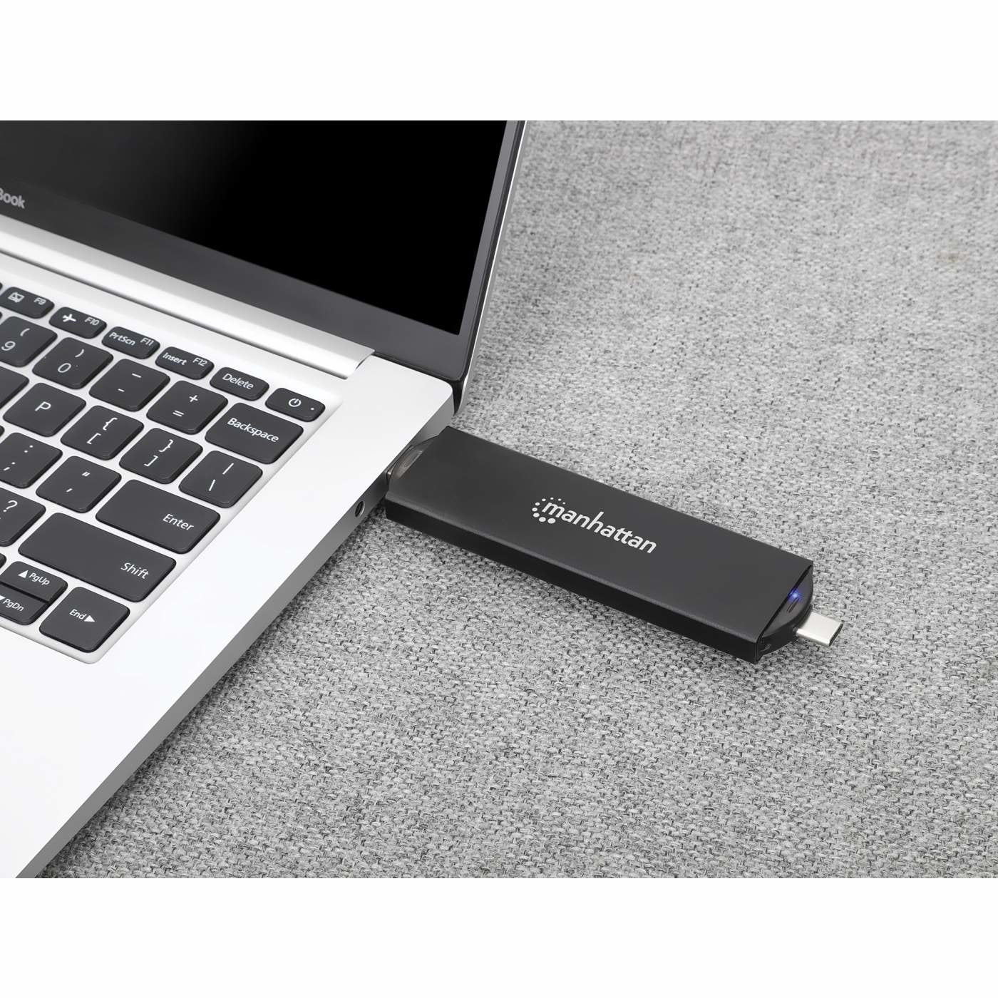EAN 0766623130639 - Manhattan 130639 caja para disco duro externo Caja externa para unidad de estado sólido (SSD) Negro imagen 7