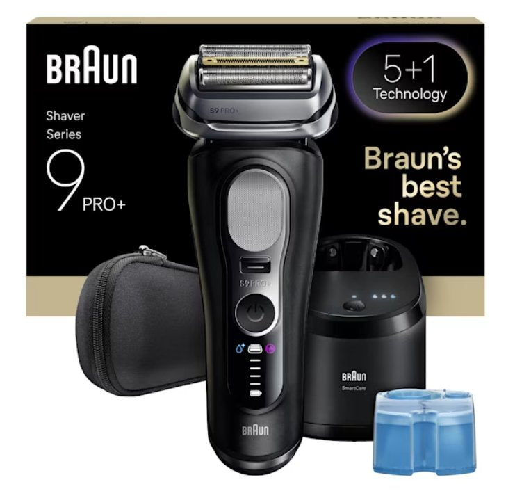 Braun Series 9 Pro+ 9660cc, Negro Navaja 8700216554275