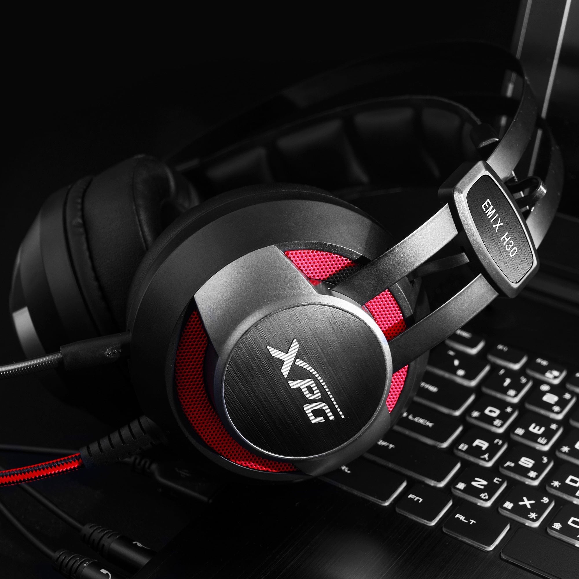 Auricular+Mic Xpg Gaming Emix H30 Se+Amplificador