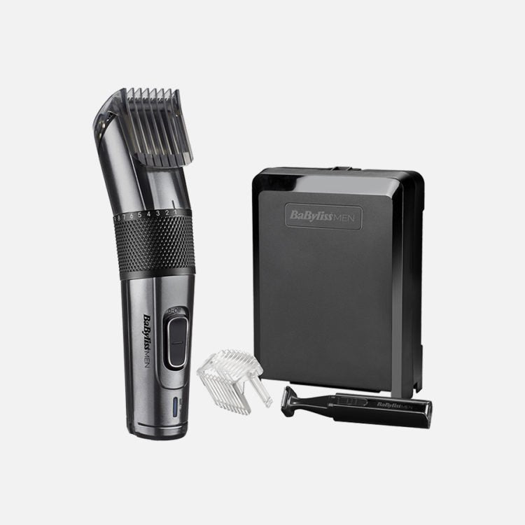 Babyliss E978e Men Carbon Titanium Akku Haarschneider Plata Negro