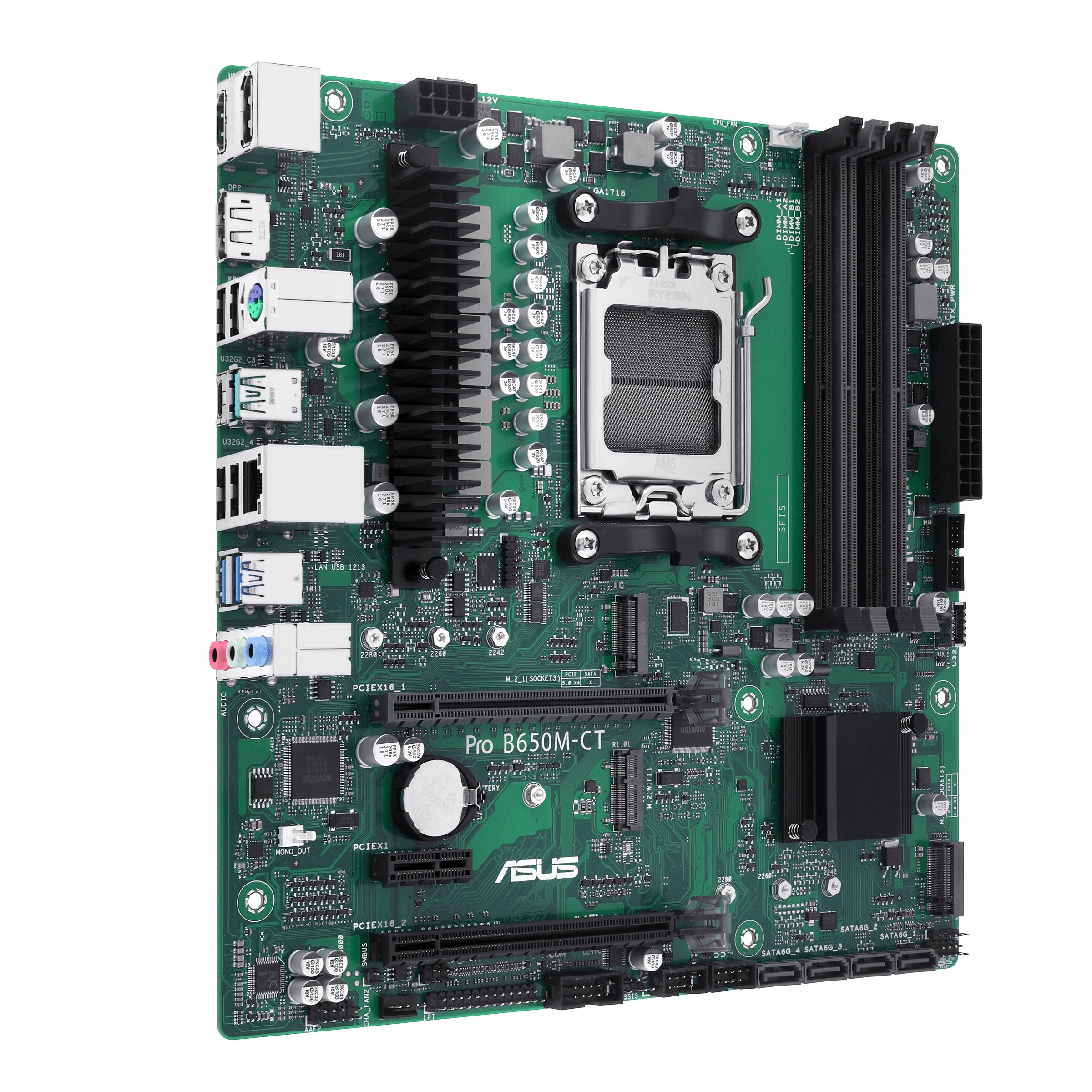 EAN 4711387164518 - ASUS PRO B650M-CT-CSM AMD B650 Zócalo AM5 micro ATX imagen 2