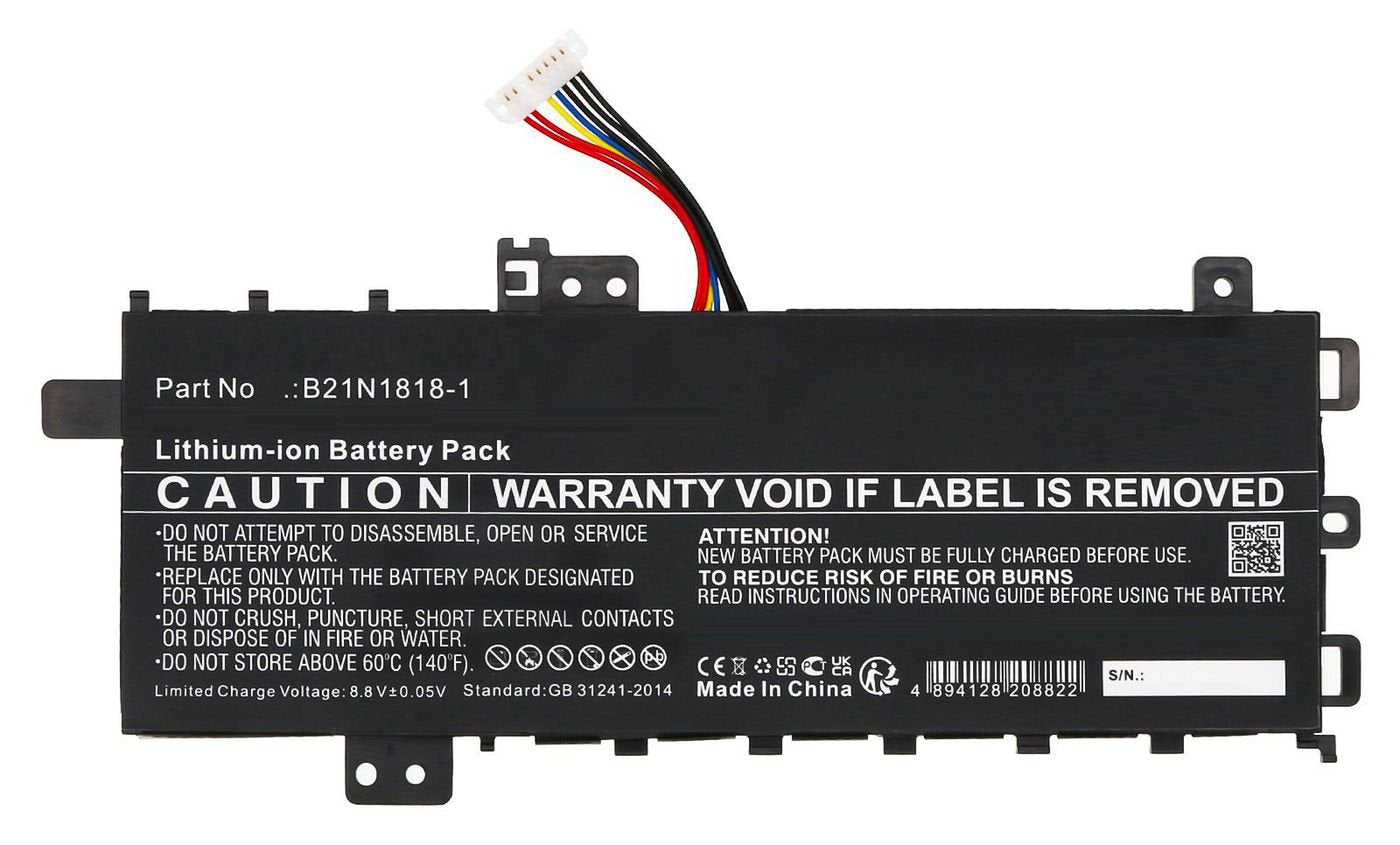 Battery Li-Ion Black 31.57wh 7.7v 4100mah For Asus