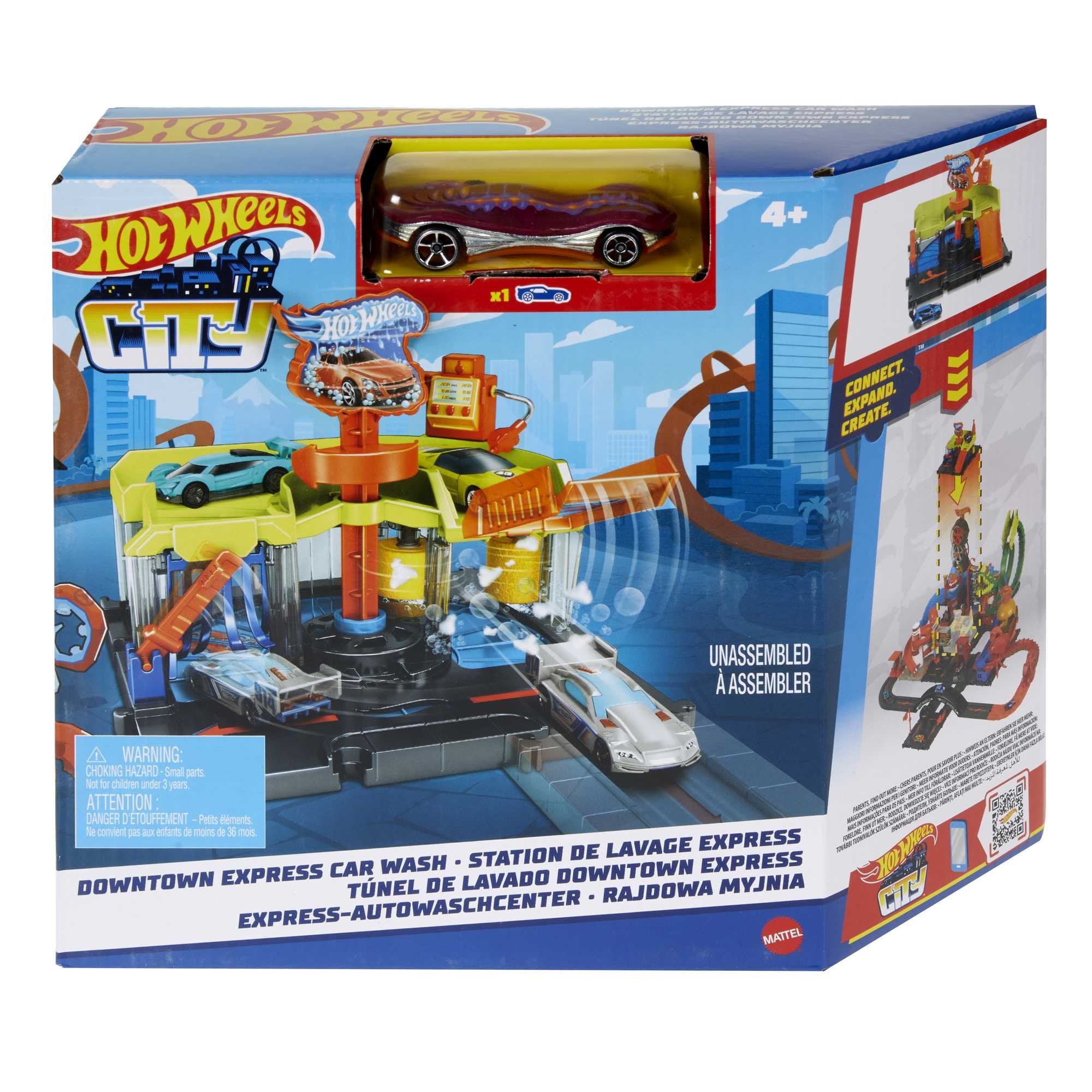 Tunel Lavado Downtown Express City Hot Wheels