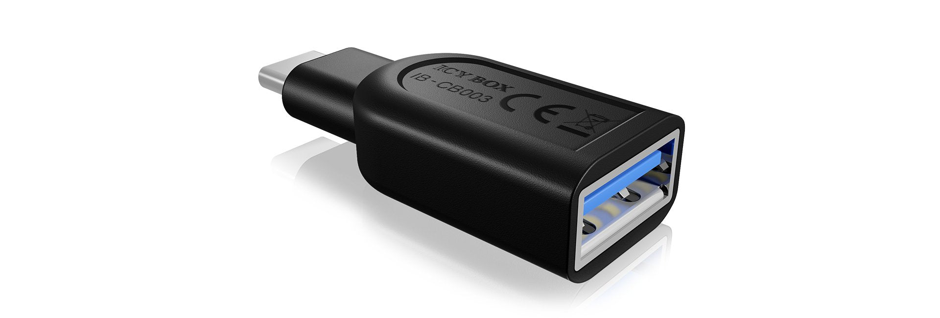 EAN 4250078162674 - ICY BOX IB-CB003 USB 3.0 Type-C USB 3.0 Type-A Negro imagen 1