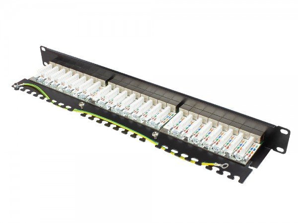 Good Connections Patchpanel 19'' 24 Port 1 He Cat. 6 Stp Schwarz
