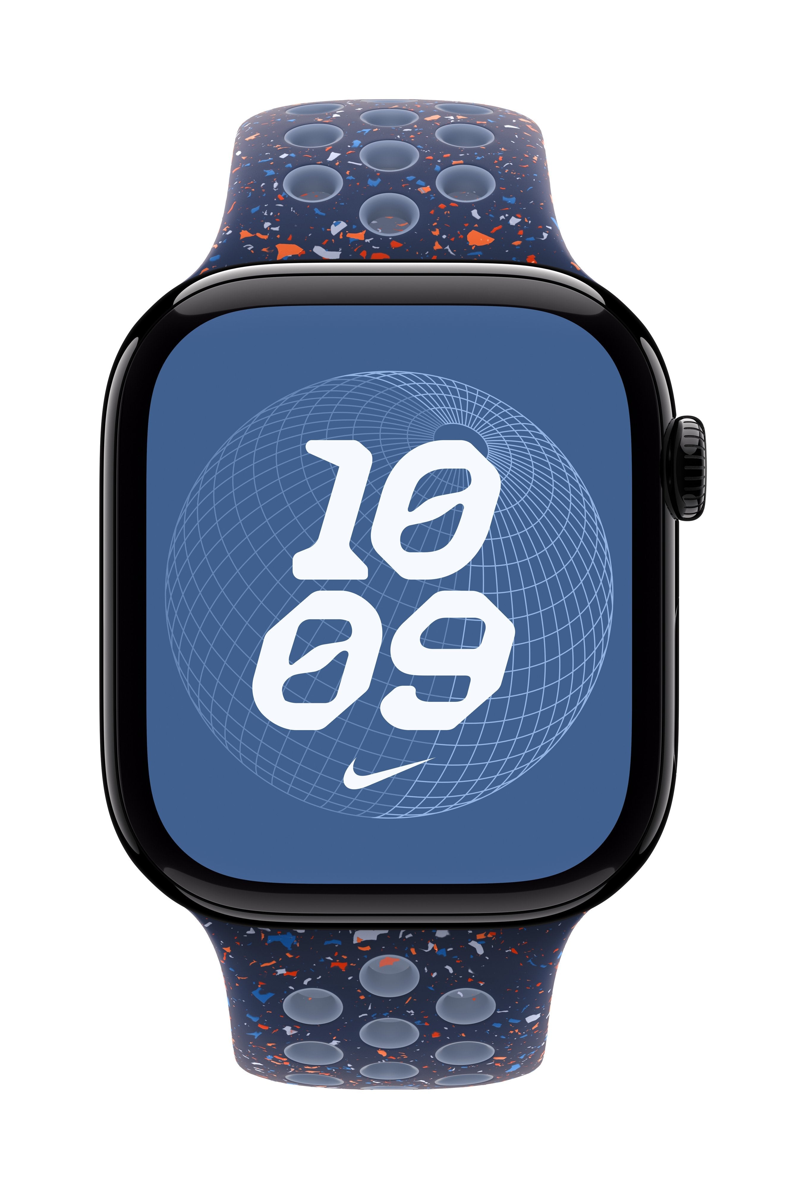 Apple Nike Correa Para Reloj Inteligente 46mm Talla S/M Cinta Azul Para Watch Hermès Series 9 Se 3 Series 10 Series 11 Series 8 Series 9 Ultra 2 Ultra 3