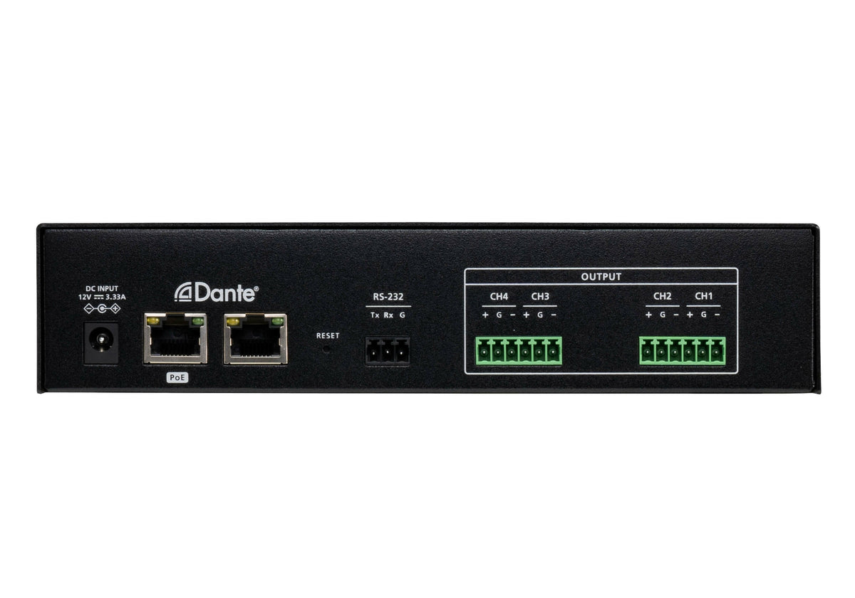 Dsp Mixer With 4-Ch Dante Input Ad004e-At
