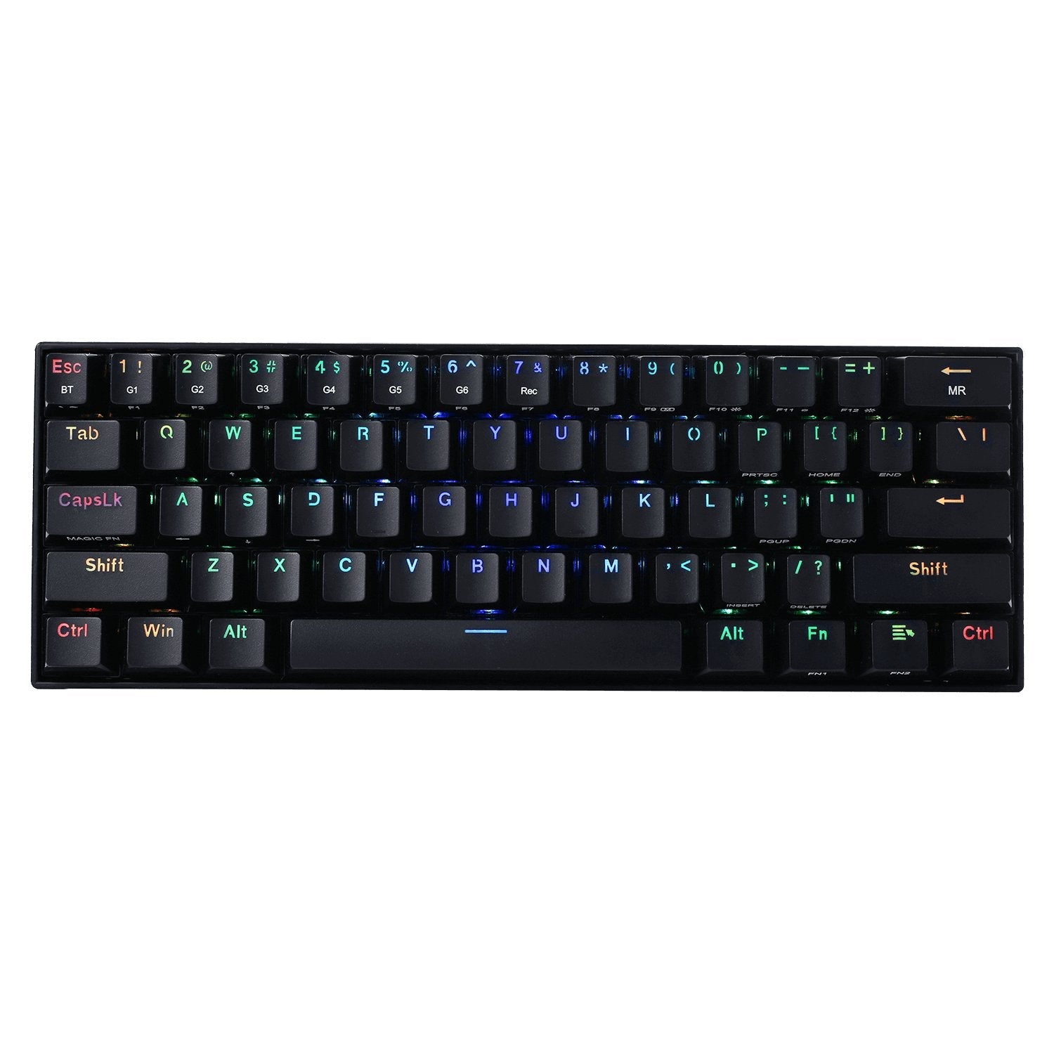 EAN 6950376776969 - REDRAGON K530-RGB teclado Juego USB + Bluetooth QWERTY Inglés Negro imagen 6