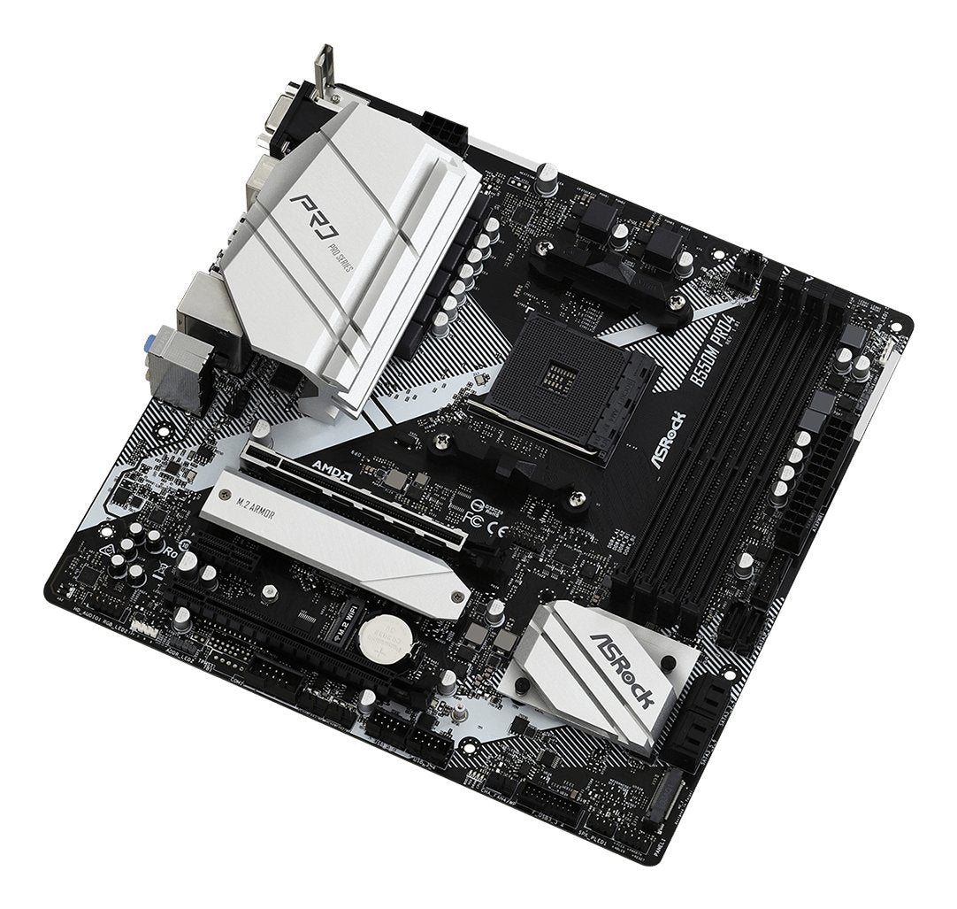 Placa Base Asrock Am4 B550m Pro4 M-Atx/4xddr4/6xsata6/2xusb 3.2/2xusb 2.0 90-Mxbdk0-A0uayz