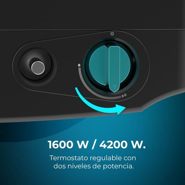 EAN 8435484082617 - Cecotec ReadyWarm Independiente propano/butano Negro imagen 8