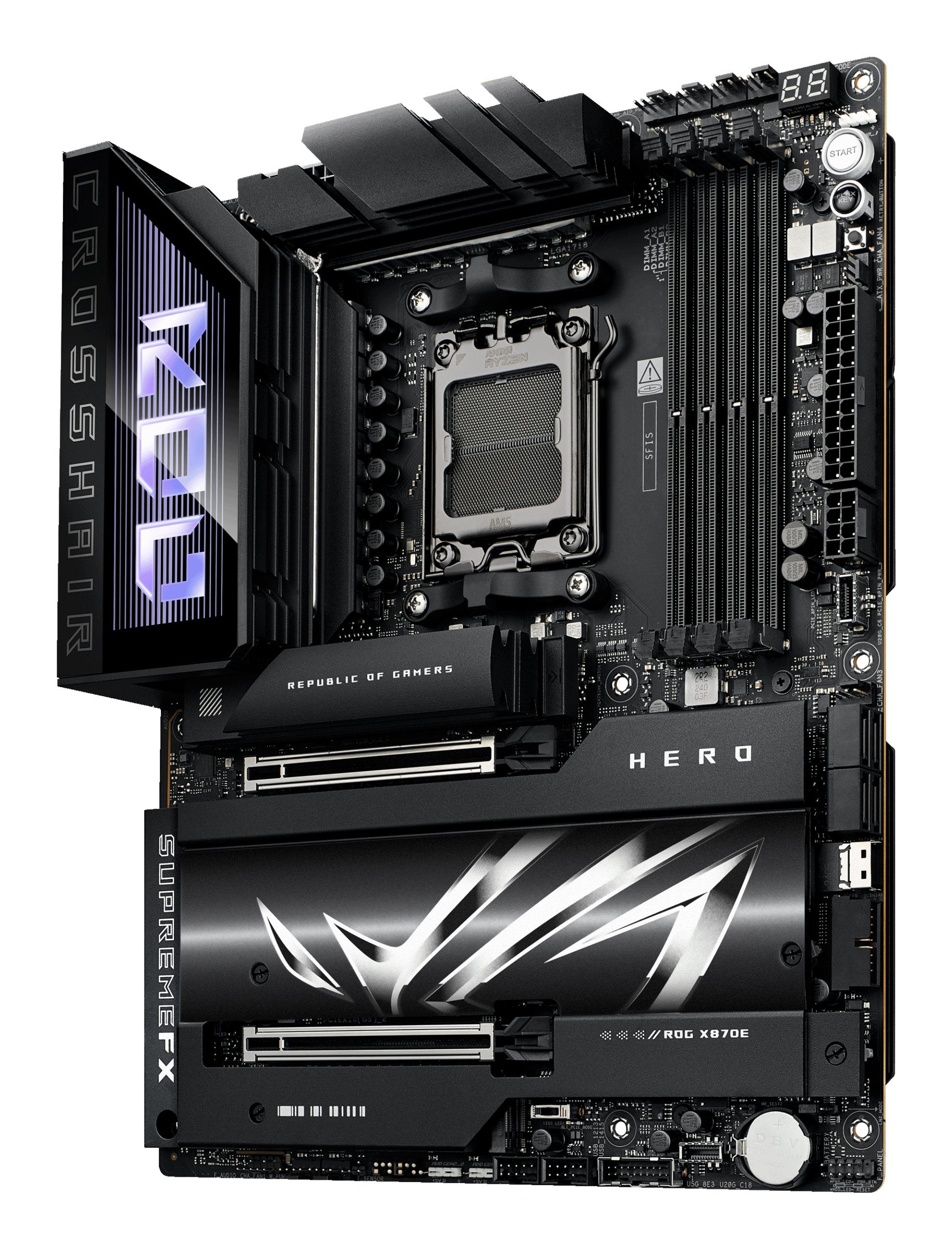 EAN 4711387710302 - ASUS ROG CROSSHAIR X870E HERO AMD X870E Zócalo AM5 ATX imagen 5
