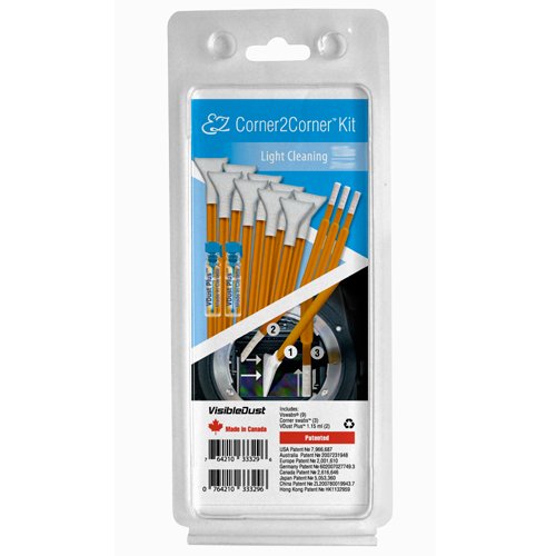 Visibledust Ez Corner2corner Kit De Limpieza Para Equipos Cámara Digital 2,3 Ml
