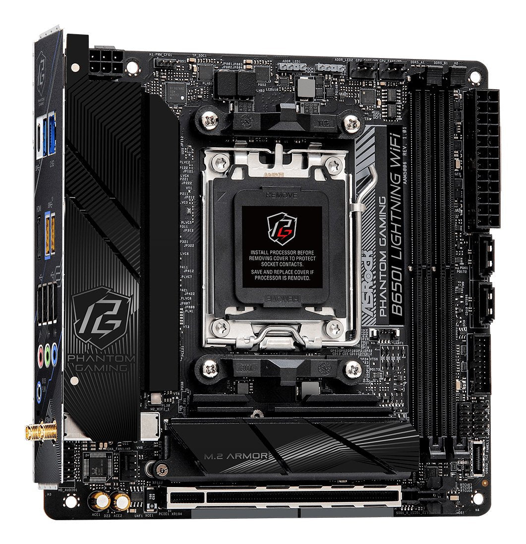 EAN 4710483944253 - Asrock B650I Lightning WiFi AMD B650 Zócalo AM5 mini ITX imagen 5