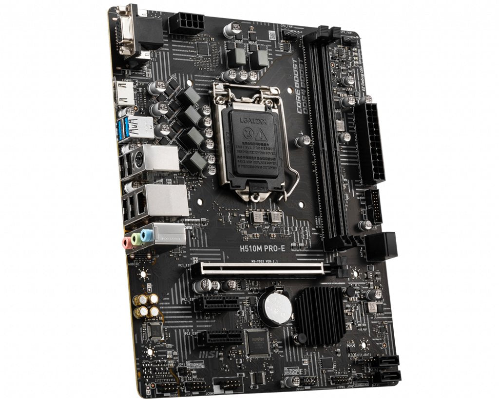 Placa Base Msi Lga 1200 H510m Pro-E M-Atx 2xddr4 Vga Hdmi Dp