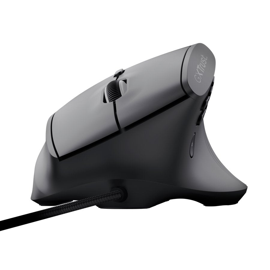 Ratón Vertical Gaming Inalámbrico Trust Gaming Gxt 145 Rexxa 26024 Hasta 12800 Dpi