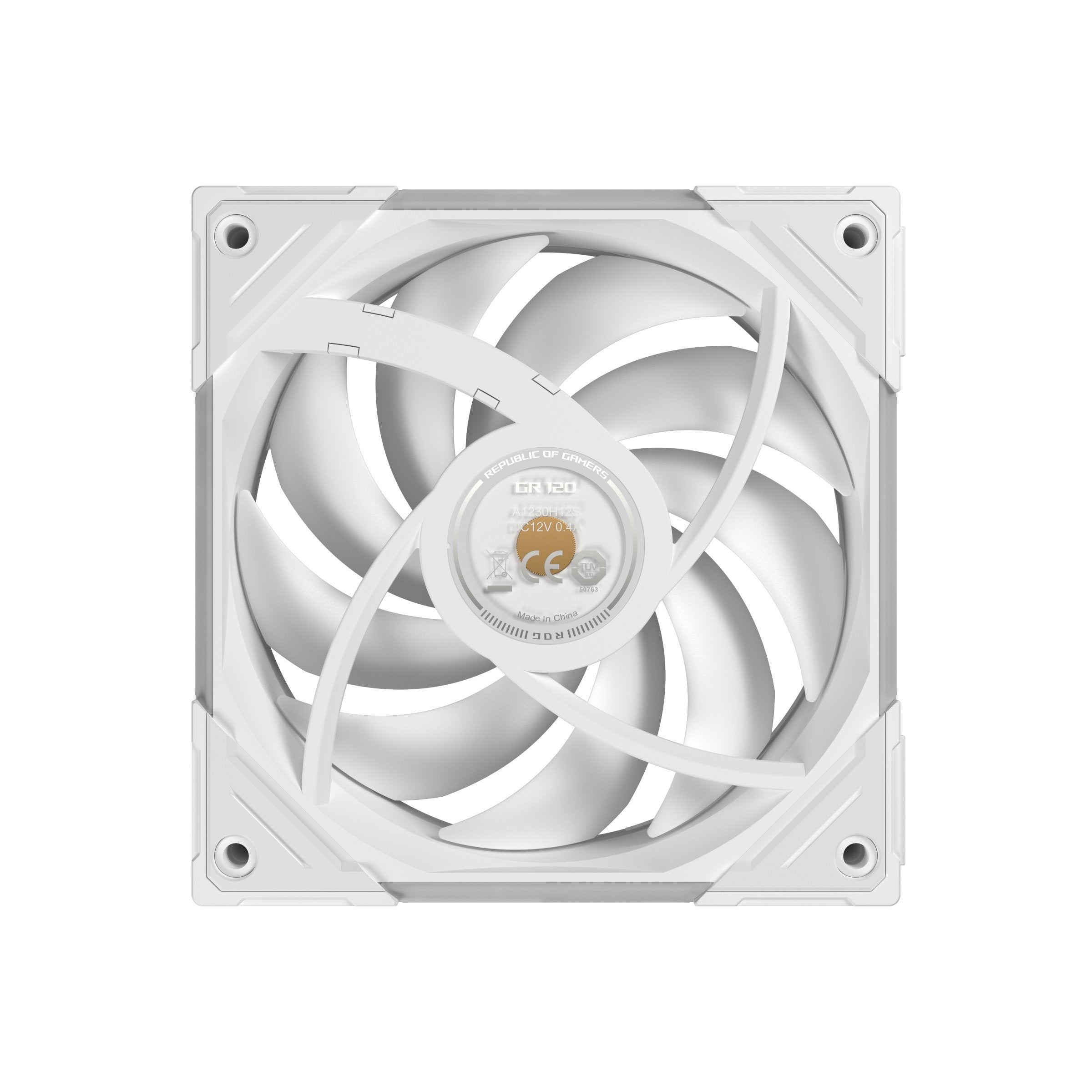 Asus Ventilador Rog Eurux Gr120 Fan Argb Reverse White