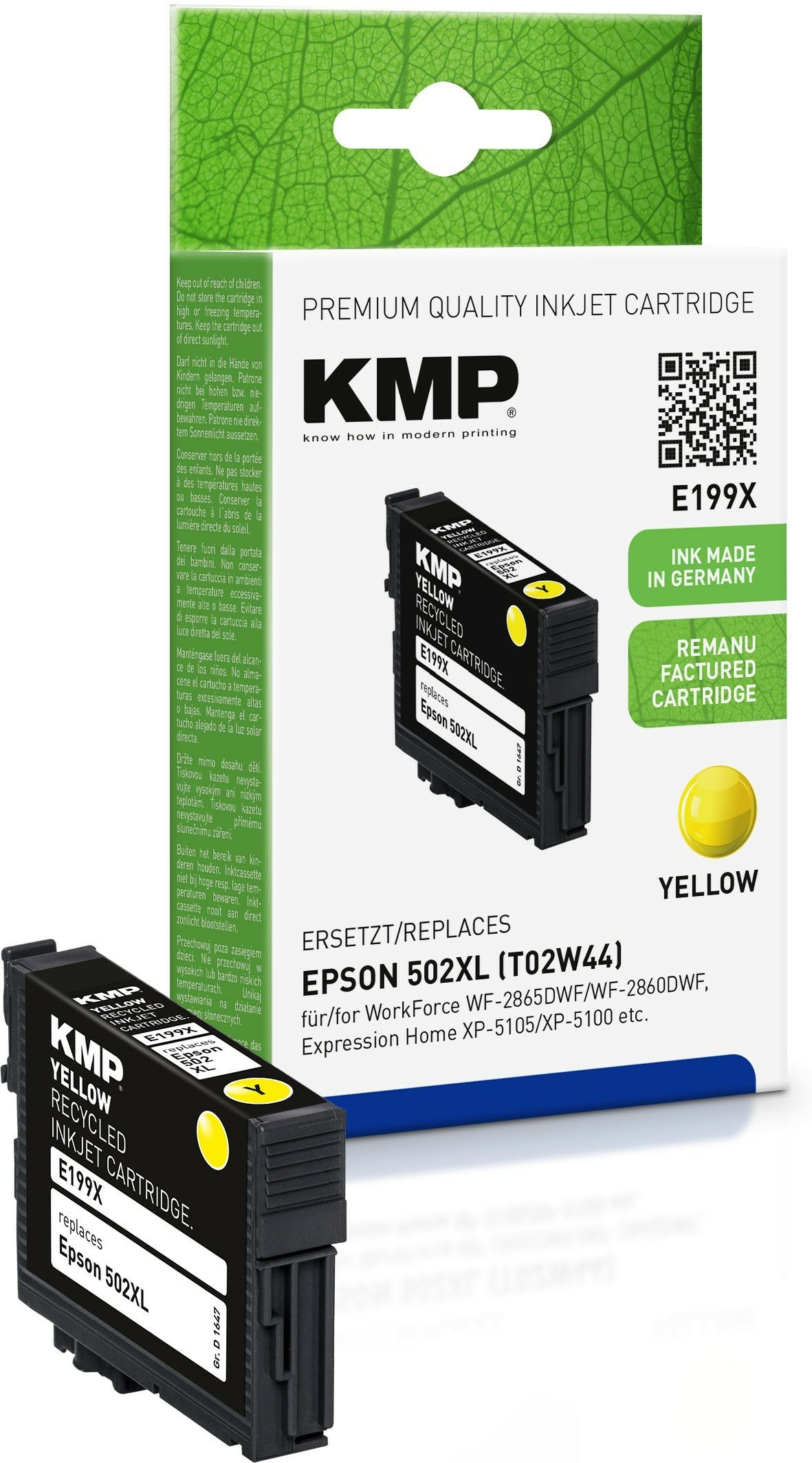 EAN 4011324373561 - KMP 1647,4009 cartucho de tinta 1 pieza(s) Compatible Alto rendimiento (XL) Magenta imagen 1