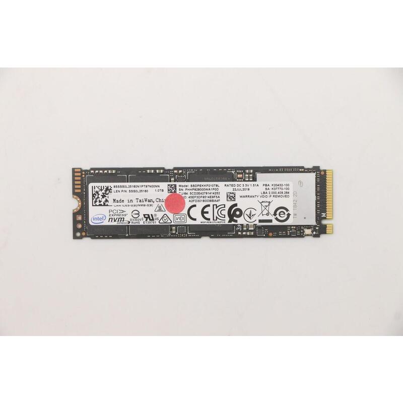 1tb M.2 2280 Pcie Nvme Ssd With Opal 2.0