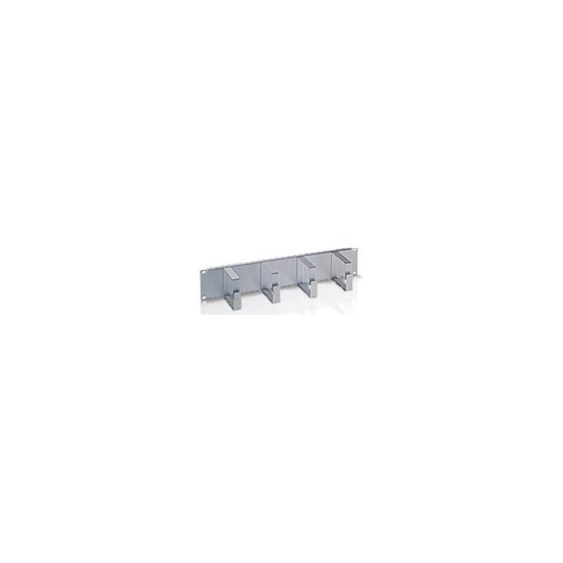 1u Cable Manag. Panel 4 Rings