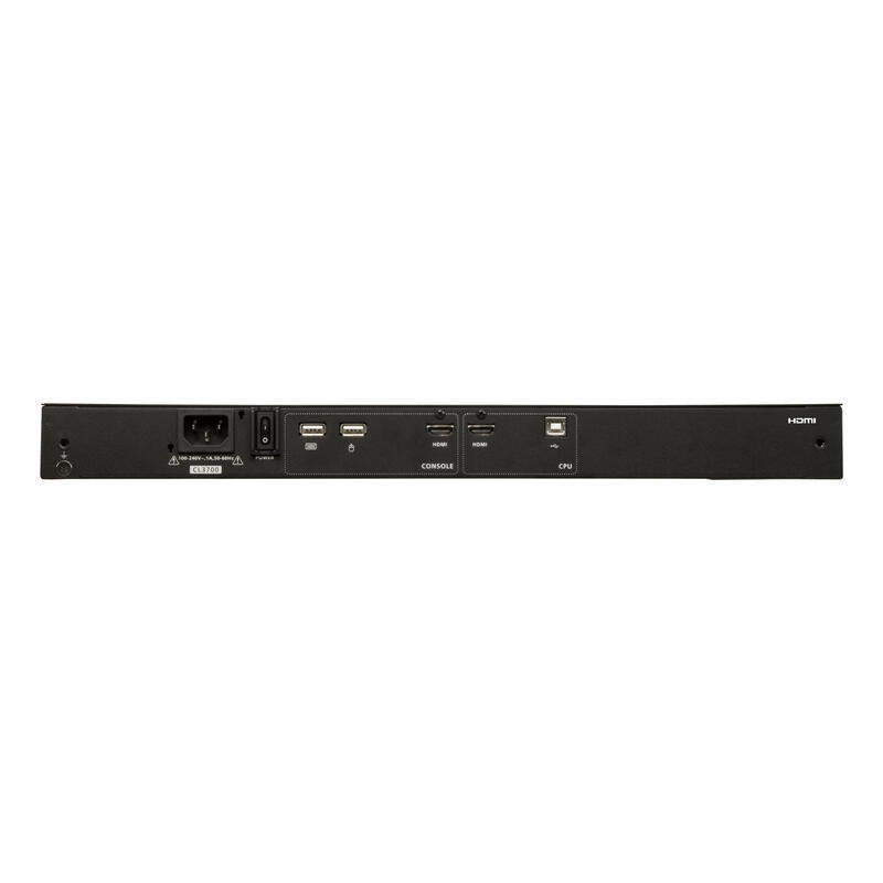 1u Short Depth Usb Hdmi Single Console With Italian