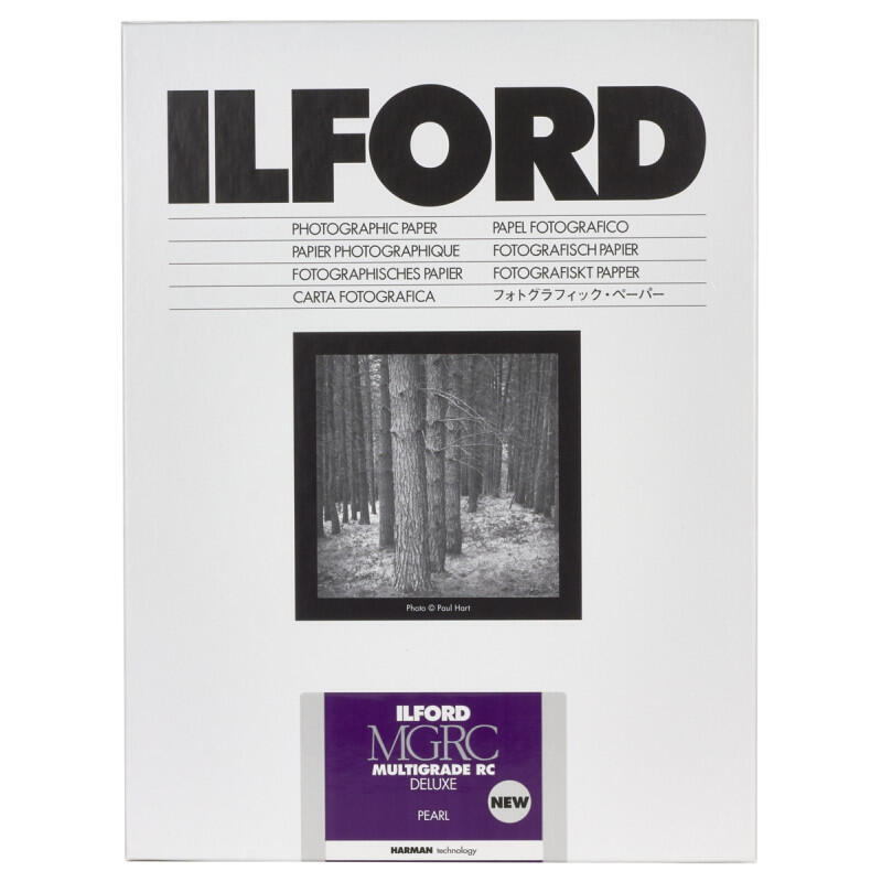1x 10 Papel Fotografico Ilford Mg Rc Dl 44m 24x30