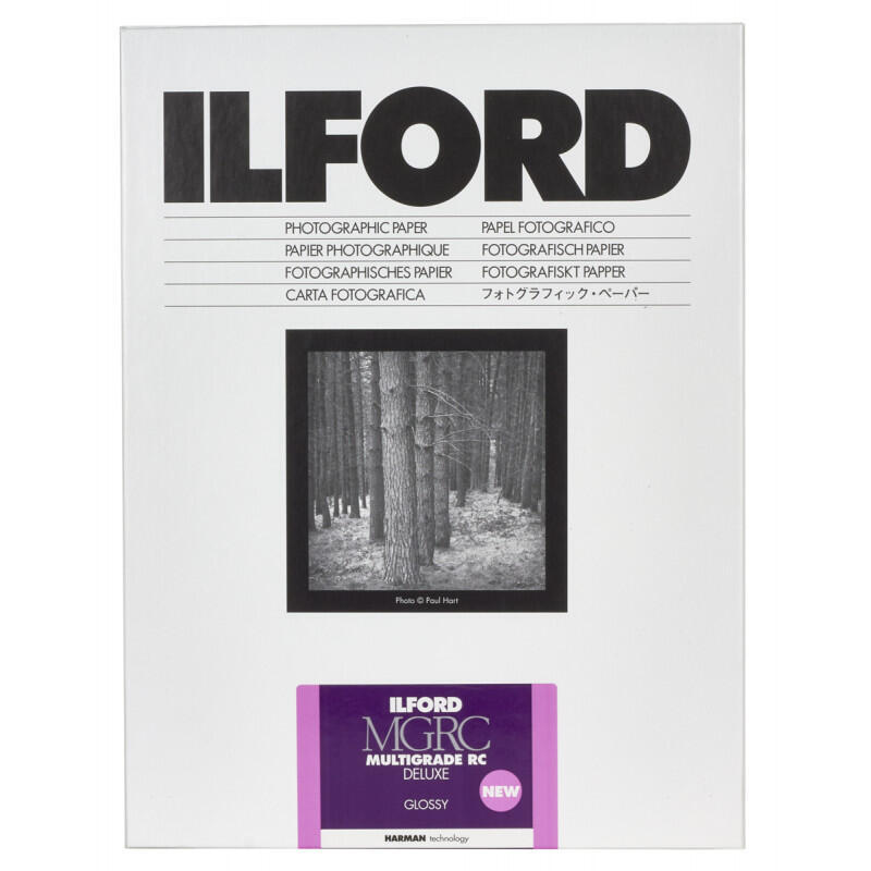 1x100 Ilford Papel Fotografico Mg Rc Dl 1m 10,5x14,8