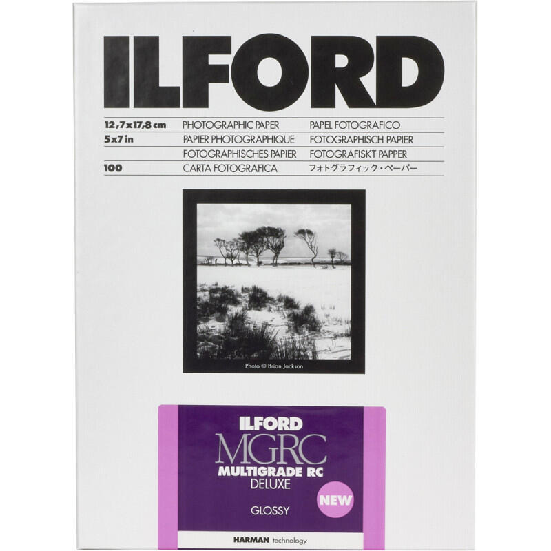 1x100 Ilford Papel Fotografico Mg Rc Dl 1m 13x18