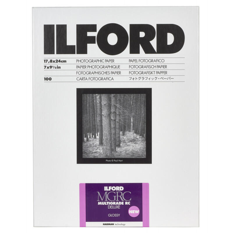1x100 Ilford Papel Fotografico Mg Rc Dl 1m 18x24