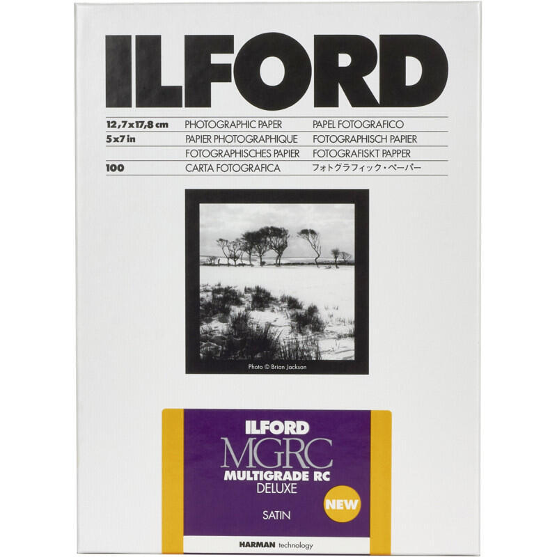 1x100 Ilford Papel Fotografico Mg Rc Dl 25m 13x18