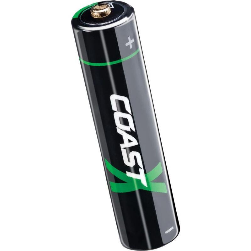 1x4 Coast Zithion-X Micro Aaa Battery Usb-C Charging Port