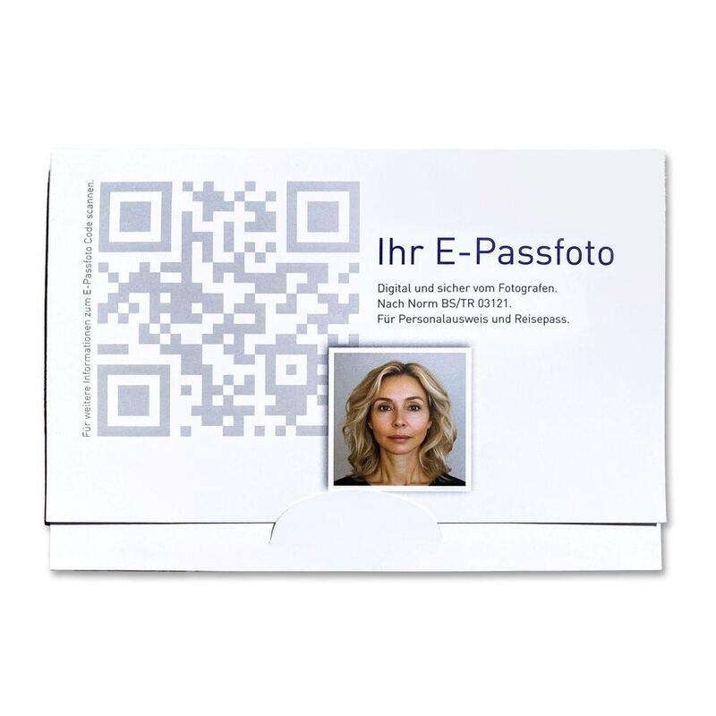 1x50 Daiber Passbildmappen E-Passfoto-Portrait 14028