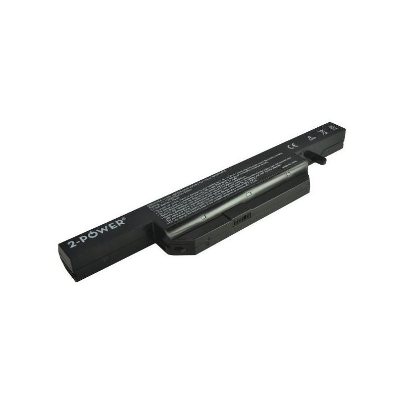 2-Power Batería 11.1v 4400mah Para Clevo W650, W670 Series 2p-6-87-W650s-4e7