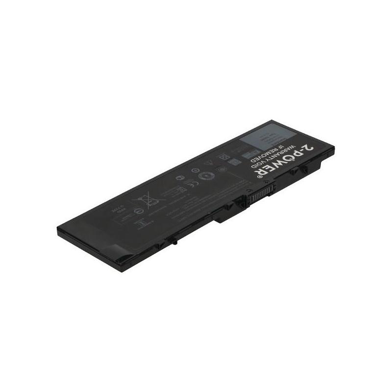 2-Power Batería 11.4v 8200mah Para Dell Precision 15 7520 2p-451-Bbsd