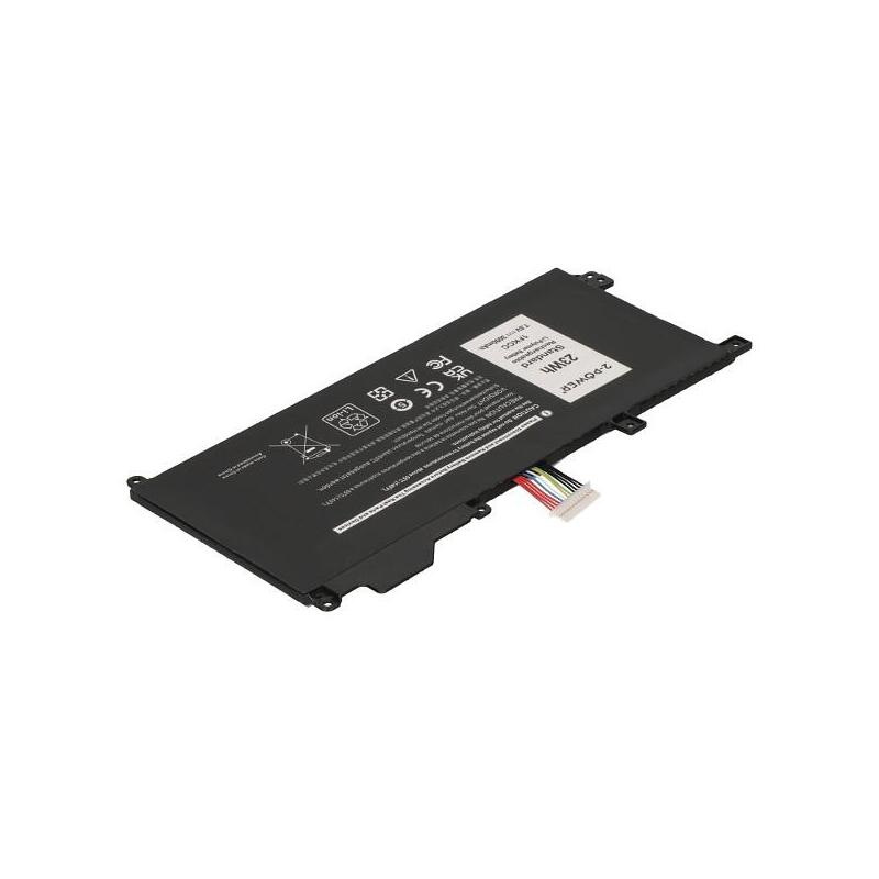 2-Power Batería 7.6v 3000mah Para Dell Latitude 7200 2-In-1 2p-T5h6p