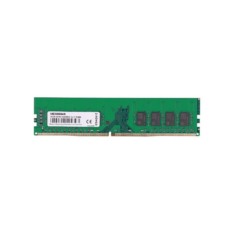 2-Power Memoria 16gb Ddr4 2400mhz Cl17 Dimm Mem8904s