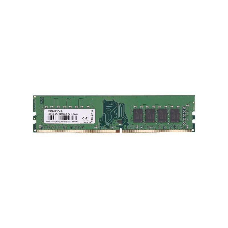 2-Power Memoria 16gb Ddr4 2666mhz Cl19 Dimm Mem9204s-2400