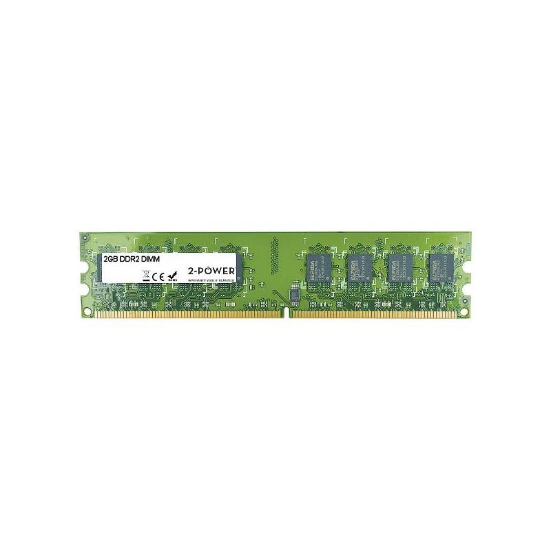 2-Power Memoria 2gb Multispeed 533 667 800 Mhz Dimm 2p-Cdm-D2-02g