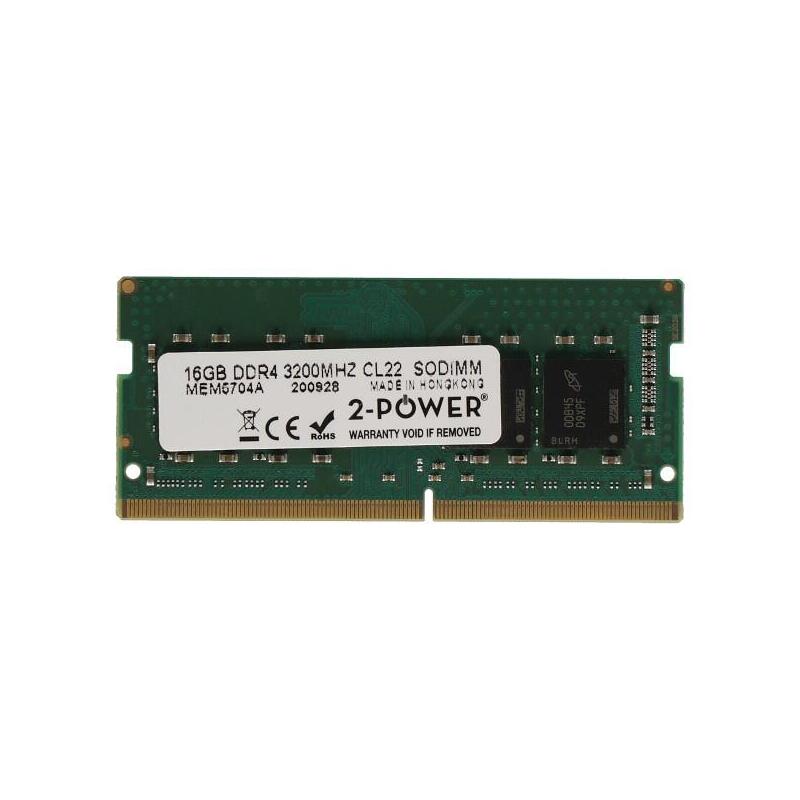2-Power Memoria Sodimm 16gb Ddr4 3200mhz Cl22 Sodimm 2p-In4v16gngrti