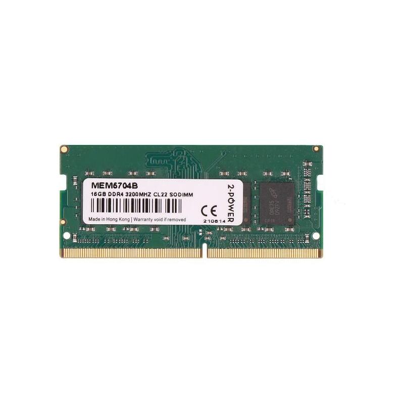 2-Power Memoria Sodimm 16gb Ddr4 3200mhz Cl22 Sodimm 2p-Kcp432ss8/16