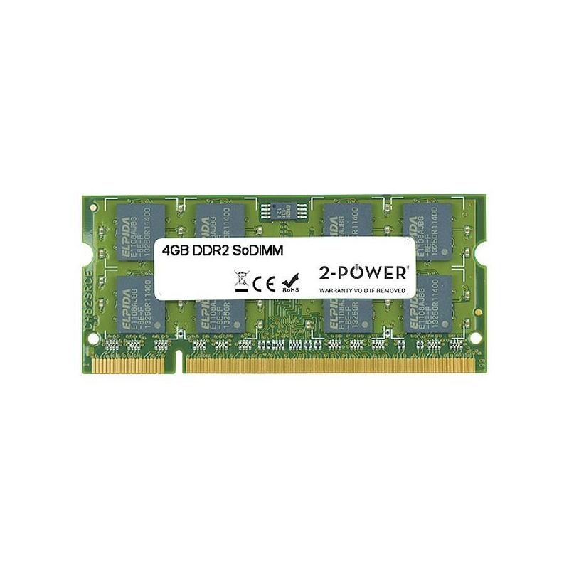 2-Power Memoria Sodimm 4gb Ddr2 800mhz Sodimm 2p-V764004gbs