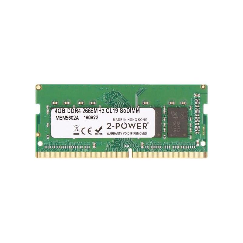 2-Power Memoria Sodimm 4gb Ddr4 2666mhz Cl19 Sodimm 2p-01ag829