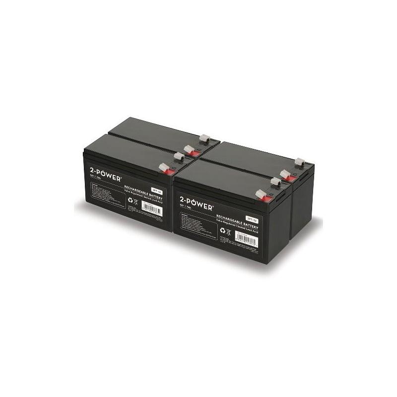 2-Power Replacement Batería Kit (Cells Only) Para Replaces Rbc25 Bun0253a
