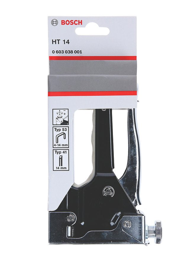 Bosch Professional Grapadora Manual Ht 14 Negro/Plata 603038001
